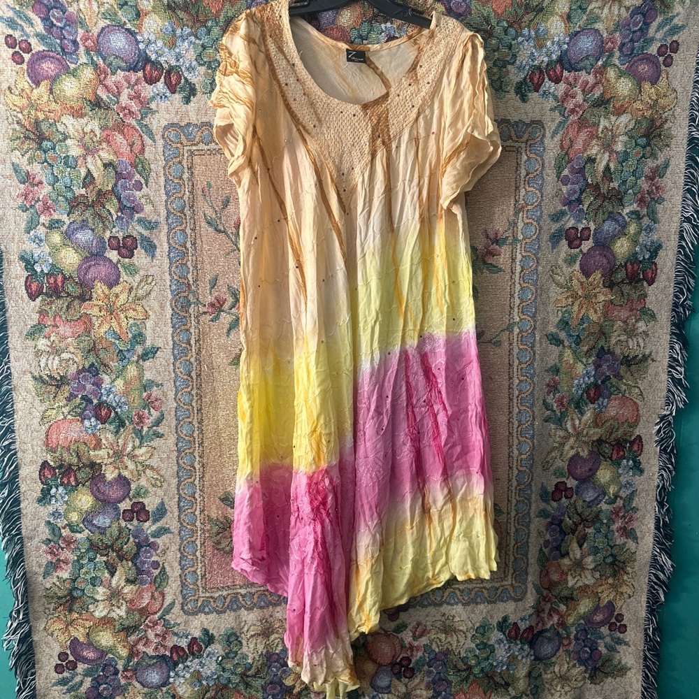 Tie dye dress
